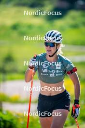 28.06.2024, Lavaze, Italy (ITA): Karoline Offigstad  Knotten (NOR) - Biathlon summer training, Lavaze (ITA). www.nordicfocus.com. © Barbieri/NordicFocus. Every downloaded picture is fee-liable.