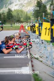 29.08.2024, Bessans, France (FRA): Sophie Chauveau (FRA) - Biathlon summer training, Bessans (FRA). www.nordicfocus.com. © Authamayou/NordicFocus. Every downloaded picture is fee-liable.