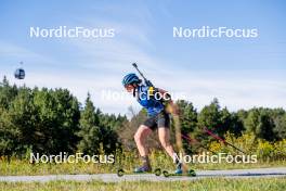 05.09.2024, Font-Romeu, France (FRA): Elvira Oeberg (SWE) - Biathlon summer training, Font-Romeu (FRA). www.nordicfocus.com. © Authamayou/NordicFocus. Every downloaded picture is fee-liable.