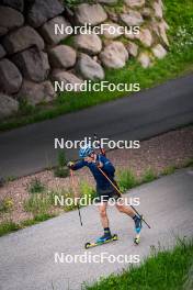 15.06.2024, Lavaze, Italy (ITA): Jesper Nelin (SWE) - Biathlon summer training, Lavaze (ITA). www.nordicfocus.com. © Barbieri/NordicFocus. Every downloaded picture is fee-liable.