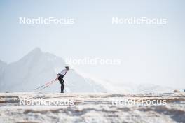 19.06.2024, Tignes, France (FRA): Julia Simon (FRA) - Biathlon summer training, Tignes (FRA). www.nordicfocus.com. © Authamayou/NordicFocus. Every downloaded picture is fee-liable.