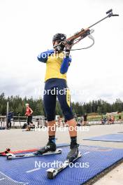 05.09.2024, Lenzerheide, Switzerland (SUI): Vitalii Mandzyn (UKR) - Biathlon summer training, Lenzerheide (SUI). www.nordicfocus.com. © Manzoni/NordicFocus. Every downloaded picture is fee-liable.