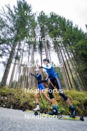 30.09.2024, Lavaze, Italy (ITA): Hannah Auchentaller (ITA), Sara Scattolo (ITA), (l-r) - Biathlon summer training, Lavaze (ITA). www.nordicfocus.com. © Barbieri/NordicFocus. Every downloaded picture is fee-liable.