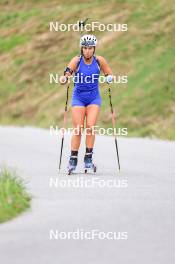 05.09.2024, Lenzerheide, Switzerland (SUI): Ingrid Landmark Tandrevold (NOR) - Biathlon summer training, Lenzerheide (SUI). www.nordicfocus.com. © Manzoni/NordicFocus. Every downloaded picture is fee-liable.