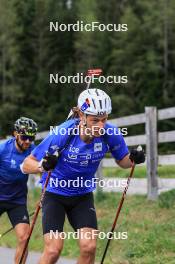 05.09.2024, Lenzerheide, Switzerland (SUI): Sturla Holm Laegreid (NOR) - Biathlon summer training, Lenzerheide (SUI). www.nordicfocus.com. © Manzoni/NordicFocus. Every downloaded picture is fee-liable.