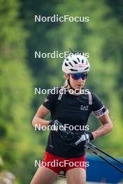 17.07.2024, Martell, Italy (ITA): Michela Carrara (ITA) - Biathlon summer training, Martell (ITA). www.nordicfocus.com. © Barbieri/NordicFocus. Every downloaded picture is fee-liable.