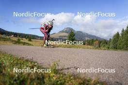 22.10.2024, Lavaze, Italy (ITA): Tarjei Boe (NOR) - Biathlon summer training, Lavaze (ITA). www.nordicfocus.com. © Vanzetta/NordicFocus. Every downloaded picture is fee-liable.