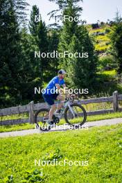 31.07.2024, Lavaze, Italy (ITA): Louis Deschamps (FRA) - Biathlon summer training, Lavaze (ITA). www.nordicfocus.com. © Barbieri/NordicFocus. Every downloaded picture is fee-liable.