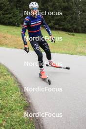 16.09.2024, Lenzerheide, Switzerland (SUI): Emilien Jacquelin (FRA) - Biathlon summer training, Lenzerheide (SUI). www.nordicfocus.com. © Manzoni/NordicFocus. Every downloaded picture is fee-liable.