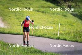 19.06.2024, Lavaze, Italy (ITA): Dorothea Wierer (ITA) - Biathlon summer training, Lavaze (ITA). www.nordicfocus.com. © Vanzetta/NordicFocus. Every downloaded picture is fee-liable.