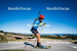 29.09.2024, Lavaze, Italy (ITA): Lisa Vittozzi (ITA) - Biathlon summer training, Lavaze (ITA). www.nordicfocus.com. © Barbieri/NordicFocus. Every downloaded picture is fee-liable.