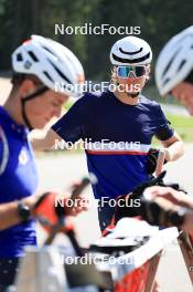 18.07.2024, Lenzerheide, Switzerland (SUI): Campbell Wright (NZL) - Biathlon summer training, Lenzerheide (SUI). www.nordicfocus.com. © Manzoni/NordicFocus. Every downloaded picture is fee-liable.