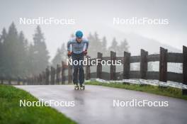 27.09.2024, Lavaze, Italy (ITA): Lukas Hofer (ITA) - Biathlon summer training, Lavaze (ITA). www.nordicfocus.com. © Barbieri/NordicFocus. Every downloaded picture is fee-liable.