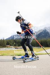 16.09.2024, Lenzerheide, Switzerland (SUI): Julia Simon (FRA) - Biathlon summer training, Lenzerheide (SUI). www.nordicfocus.com. © Manzoni/NordicFocus. Every downloaded picture is fee-liable.