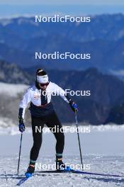 12.10.2024, Ramsau am Dachstein, Austria (AUT): Gilonne Guigonnat (FRA) - Biathlon summer training, Dachsteinglacier, Ramsau am Dachstein (AUT). www.nordicfocus.com. © Manzoni/NordicFocus. Every downloaded picture is fee-liable.