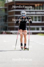 10.09.2024, Lenzerheide, Switzerland (SUI): Amy Baserga (SUI) - Biathlon summer training, Lenzerheide (SUI). www.nordicfocus.com. © Manzoni/NordicFocus. Every downloaded picture is fee-liable.