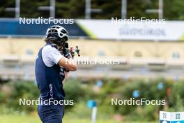 26.08.2024, Martell, Italy (ITA): Tommaso Giacomel (ITA) - Biathlon summer training, Martell (ITA). www.nordicfocus.com. © Vanzetta/NordicFocus. Every downloaded picture is fee-liable.