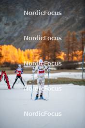 07.11.2024, Bessans, France (FRA): Antonin Guigonnat (FRA) - Biathlon summer training, Bessans (FRA). www.nordicfocus.com. © Authamayou/NordicFocus. Every downloaded picture is fee-liable.