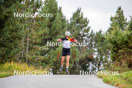 20.09.2024, Font-Romeu, France (FRA): Lotte Lie (BEL) - Biathlon summer training, Font-Romeu (FRA). www.nordicfocus.com. © Authamayou/NordicFocus. Every downloaded picture is fee-liable.