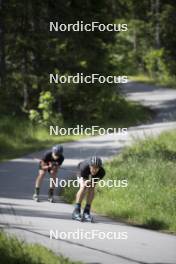 18.06.2024, Correncon-en-Vercors, France (FRA): Damien Levet (FRA) - Biathlon summer training, Correncon-en-Vercors (FRA). www.nordicfocus.com. © Joly/NordicFocus. Every downloaded picture is fee-liable.