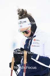 11.10.2024, Ramsau am Dachstein, Austria (AUT): Lou Jeanmonnot (FRA) - Biathlon summer training, Dachsteinglacier, Ramsau am Dachstein (AUT). www.nordicfocus.com. © Manzoni/NordicFocus. Every downloaded picture is fee-liable.