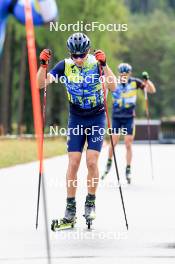 10.09.2024, Lenzerheide, Switzerland (SUI): Artem Tyshchenko (UKR) - Biathlon summer training, Lenzerheide (SUI). www.nordicfocus.com. © Manzoni/NordicFocus. Every downloaded picture is fee-liable.