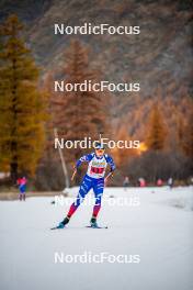 09.11.2024, Bessans, France (FRA): Julia Simon (FRA) - Biathlon summer training, Bessans (FRA). www.nordicfocus.com. © Authamayou/NordicFocus. Every downloaded picture is fee-liable.