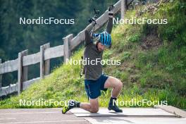 06.06.2024, Lavaze, Italy (ITA): Malte Stefansson (SWE) - Biathlon summer training, Lavaze (ITA). www.nordicfocus.com. © Barbieri/NordicFocus. Every downloaded picture is fee-liable.