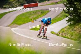 06.06.2024, Lavaze, Italy (ITA): Ella Hallvarsson (SWE) - Biathlon summer training, Lavaze (ITA). www.nordicfocus.com. © Barbieri/NordicFocus. Every downloaded picture is fee-liable.