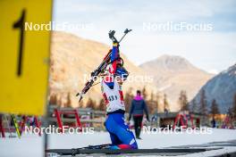 09.11.2024, Bessans, France (FRA): Jeanne Richard (FRA) - Biathlon summer training, Bessans (FRA). www.nordicfocus.com. © Authamayou/NordicFocus. Every downloaded picture is fee-liable.