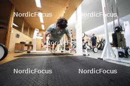 27.08.2024, Martell, Italy (ITA): Tommaso Giacomel (ITA) - Biathlon summer training, Martell (ITA). www.nordicfocus.com. © Vanzetta/NordicFocus. Every downloaded picture is fee-liable.