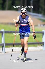 15.07.2024, Lenzerheide, Switzerland (SUI): Bjorn Westervelt (USA) - Biathlon summer training, Lenzerheide (SUI). www.nordicfocus.com. © Manzoni/NordicFocus. Every downloaded picture is fee-liable.