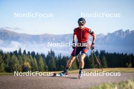 22.10.2024, Lavaze, Italy (ITA): Juni Arnekleiv (NOR) - Biathlon summer training, Lavaze (ITA). www.nordicfocus.com. © Vanzetta/NordicFocus. Every downloaded picture is fee-liable.