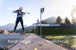 22.10.2024, Lavaze, Italy (ITA): Karoline Offigstad Knotten (NOR) - Biathlon summer training, Lavaze (ITA). www.nordicfocus.com. © Vanzetta/NordicFocus. Every downloaded picture is fee-liable.