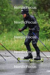 21.05.2024, Lenzerheide, Switzerland (SUI): Joscha Burkhalter (SUI) - Biathlon summer training, Lenzerheide (SUI). www.nordicfocus.com. © Manzoni/NordicFocus. Every downloaded picture is fee-liable.