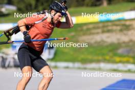 20.05.2024, Lenzerheide, Switzerland (SUI): Joscha Burkhalter (SUI) - Biathlon summer training, Lenzerheide (SUI). www.nordicfocus.com. © Manzoni/NordicFocus. Every downloaded picture is fee-liable.