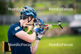 15.06.2024, Lavaze, Italy (ITA): Martin Ponsiluoma (SWE) - Biathlon summer training, Lavaze (ITA). www.nordicfocus.com. © Barbieri/NordicFocus. Every downloaded picture is fee-liable.