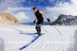 14.10.2024, Ramsau am Dachstein, Austria (AUT): Sophie Chauveau (FRA) - Biathlon summer training, Dachsteinglacier, Ramsau am Dachstein (AUT). www.nordicfocus.com. © Manzoni/NordicFocus. Every downloaded picture is fee-liable.