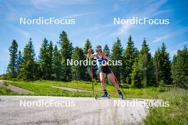 28.06.2024, Lavaze, Italy (ITA): Juni Arnekleiv (NOR) - Biathlon summer training, Lavaze (ITA). www.nordicfocus.com. © Barbieri/NordicFocus. Every downloaded picture is fee-liable.