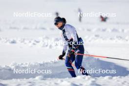 14.10.2024, Ramsau am Dachstein, Austria (AUT): Julia Simon (FRA) - Biathlon summer training, Dachsteinglacier, Ramsau am Dachstein (AUT). www.nordicfocus.com. © Manzoni/NordicFocus. Every downloaded picture is fee-liable.