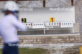 11.10.2024, Ramsau am Dachstein, Austria (AUT): Zuzana Remenova (SVK) - Biathlon summer training, Dachsteinglacier, Ramsau am Dachstein (AUT). www.nordicfocus.com. © Manzoni/NordicFocus. Every downloaded picture is fee-liable.