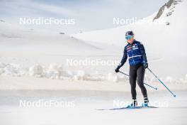 18.06.2024, Tignes, France (FRA): Sophie Chauveau (FRA) - Biathlon summer training, Tignes (FRA). www.nordicfocus.com. © Authamayou/NordicFocus. Every downloaded picture is fee-liable.