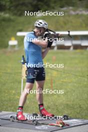 18.06.2024, Correncon-en-Vercors, France (FRA): Emilien Jacquelin (FRA) - Biathlon summer training, Correncon-en-Vercors (FRA). www.nordicfocus.com. © Joly/NordicFocus. Every downloaded picture is fee-liable.