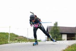 16.09.2024, Lenzerheide, Switzerland (SUI): Gilonne Guigonnat (FRA) - Biathlon summer training, Lenzerheide (SUI). www.nordicfocus.com. © Manzoni/NordicFocus. Every downloaded picture is fee-liable.