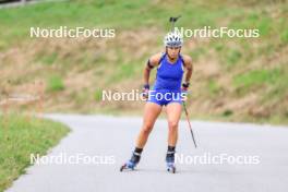 05.09.2024, Lenzerheide, Switzerland (SUI): Ingrid Landmark Tandrevold (NOR) - Biathlon summer training, Lenzerheide (SUI). www.nordicfocus.com. © Manzoni/NordicFocus. Every downloaded picture is fee-liable.