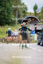 30.09.2024, Lavaze, Italy (ITA): Mirco Romanin (ITA), coach Team Italy - Biathlon summer training, Lavaze (ITA). www.nordicfocus.com. © Barbieri/NordicFocus. Every downloaded picture is fee-liable.