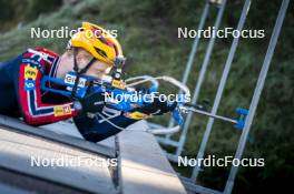 22.10.2024, Lavaze, Italy (ITA): Johannes Thingnes Boe (NOR) - Biathlon summer training, Lavaze (ITA). www.nordicfocus.com. © Vanzetta/NordicFocus. Every downloaded picture is fee-liable.