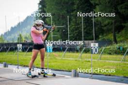 17.07.2024, Martell, Italy (ITA): Samuela Comola (ITA) - Biathlon summer training, Martell (ITA). www.nordicfocus.com. © Barbieri/NordicFocus. Every downloaded picture is fee-liable.