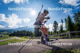 06.08.2024, Lavaze, Italy (ITA): Dunja Zdouc (AUT) - Biathlon summer training, Lavaze (ITA). www.nordicfocus.com. © Barbieri/NordicFocus. Every downloaded picture is fee-liable.