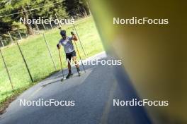 27.08.2024, Martell, Italy (ITA): Patrick Braunhofer (ITA) - Biathlon summer training, Martell (ITA). www.nordicfocus.com. © Vanzetta/NordicFocus. Every downloaded picture is fee-liable.